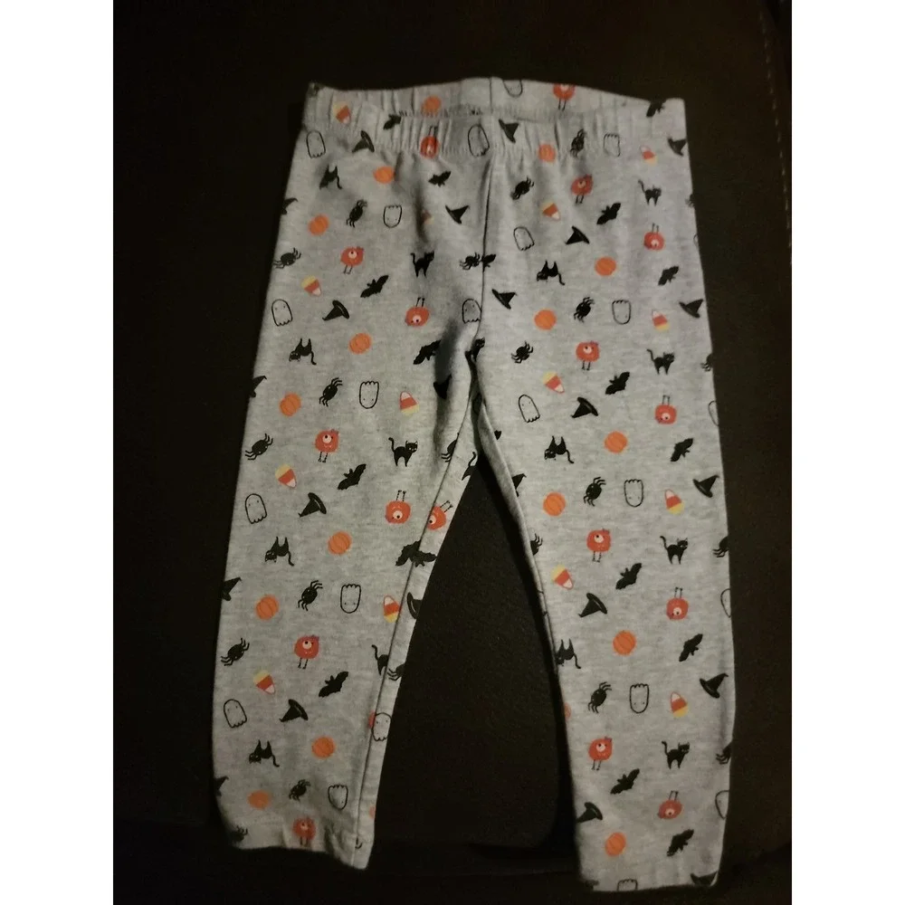 Gymboree fall festival Halloween monster boo to you top and leggings size 18 24